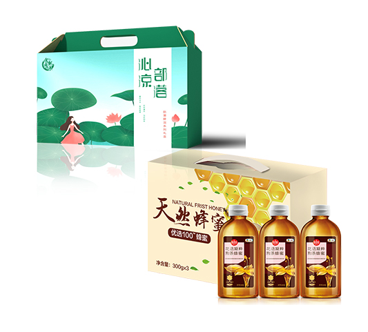 JY21ZQ03-10-沁凉部落-凉爽+中粮天然蜂蜜礼盒