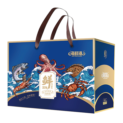 JY22ZQ10-09-海鲜港·五福临门 海鲜礼盒