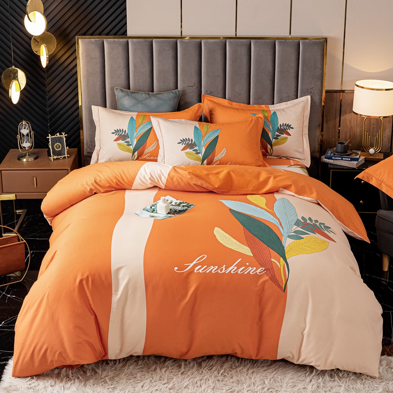 JY22ZQ10-11-凤凰家纺全棉匹马棉四件套