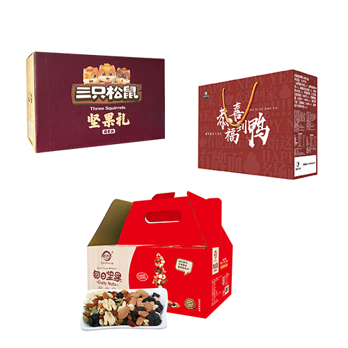 JY22ZQ15-10-东来顺-草原烧烤大礼包B款+三只松鼠悦福坚果礼+周黑鸭-恭喜福到鸭+天生好果·每日坚果B600款坚果礼盒