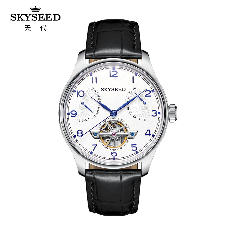 JY22ZQ15-20-天代手表男机械表全自动男士手表防水镂空