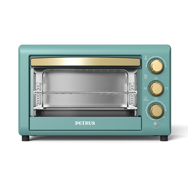 柏翠家用多功能机械式电烤箱PE2018