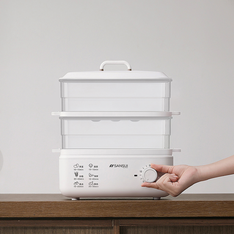山水双层多功能电蒸锅