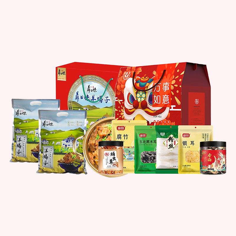 23KC05-08-羴之味羊蝎子+富昌菌菇干货组合