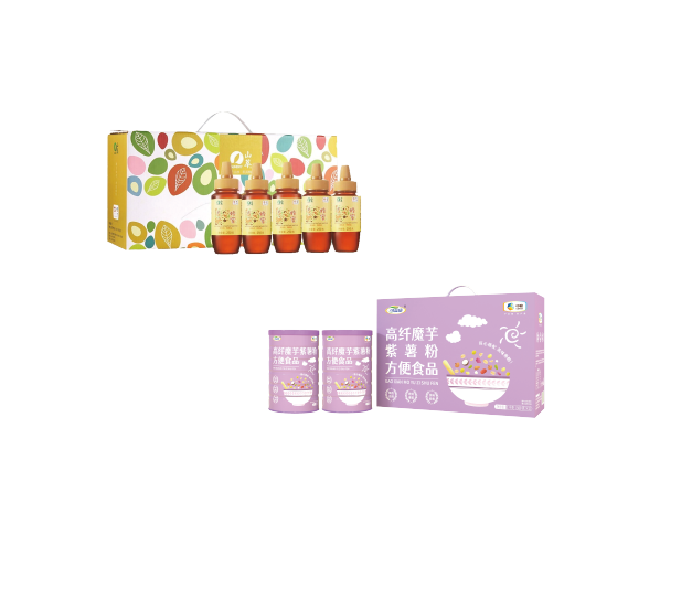 可益康魔芋紫薯粉+ 山萃蜂蜜组合