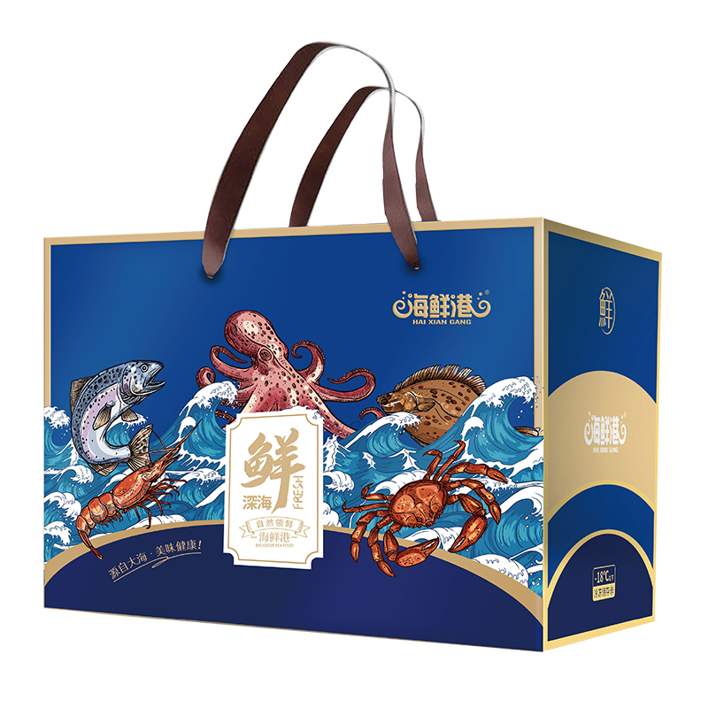 海鲜港五福临门-海鲜礼盒