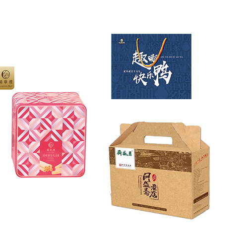 锦钰原味蛋卷礼盒+周黑鸭投食大礼包+月盛斋老店 礼盒