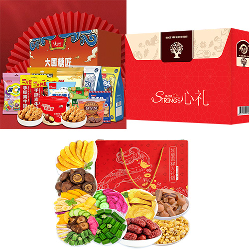 大国糖匠-D+天生好果·心礼930款+熊孩子-即食果蔬大礼包-D款