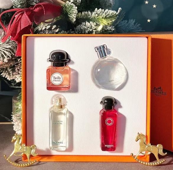 Hermes爱马仕经典香水小样四件套