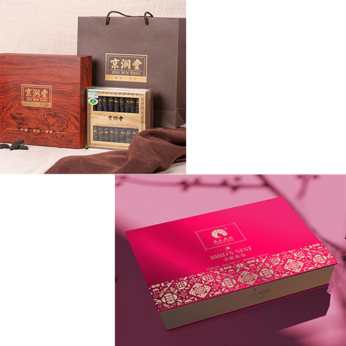 JY23DW10-08-大连一级淡干海参50克+夫人燕窝-初心+