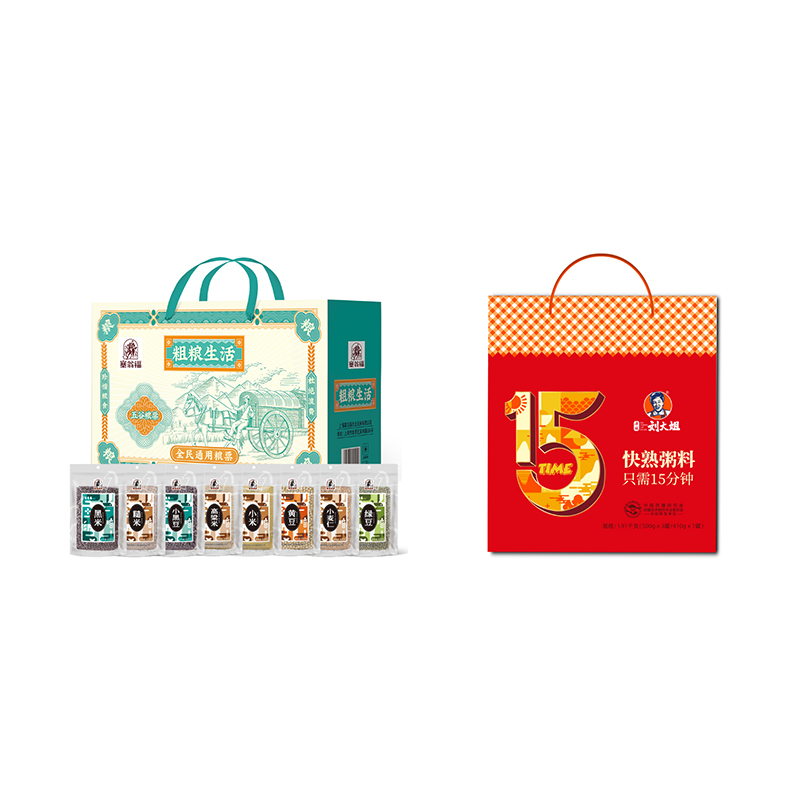 JY23DE03-07刘大姐杂粮礼盒，刘大姐杂粮粥礼盒