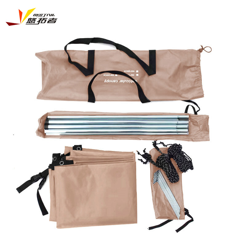 JY23DW03-12,悠拓者便携折叠车载天幕帐