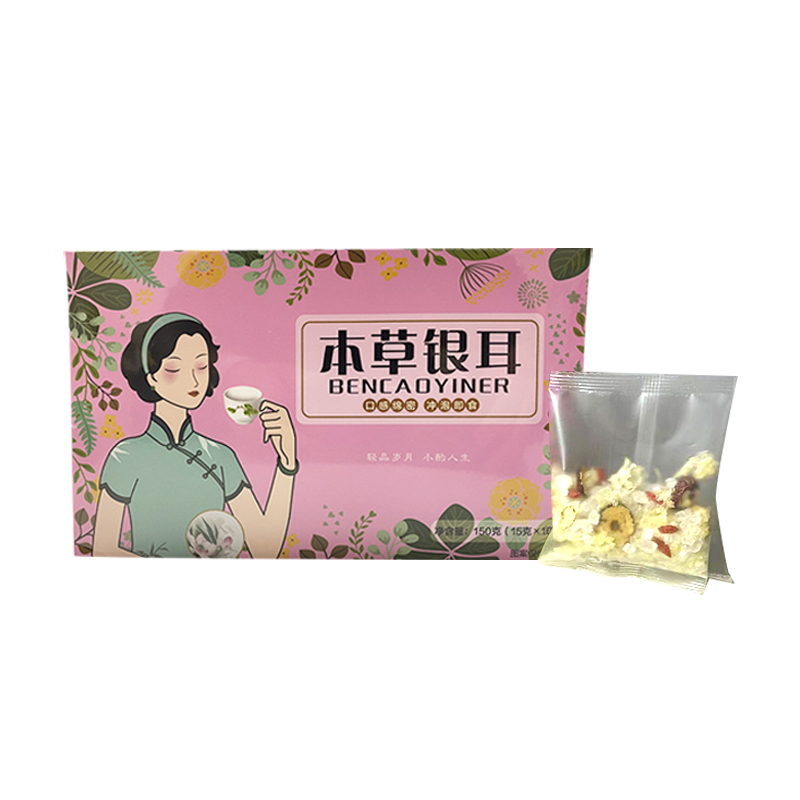 JY23DW02-02-聚享五芳礼盒1000g+本草银耳-精品装