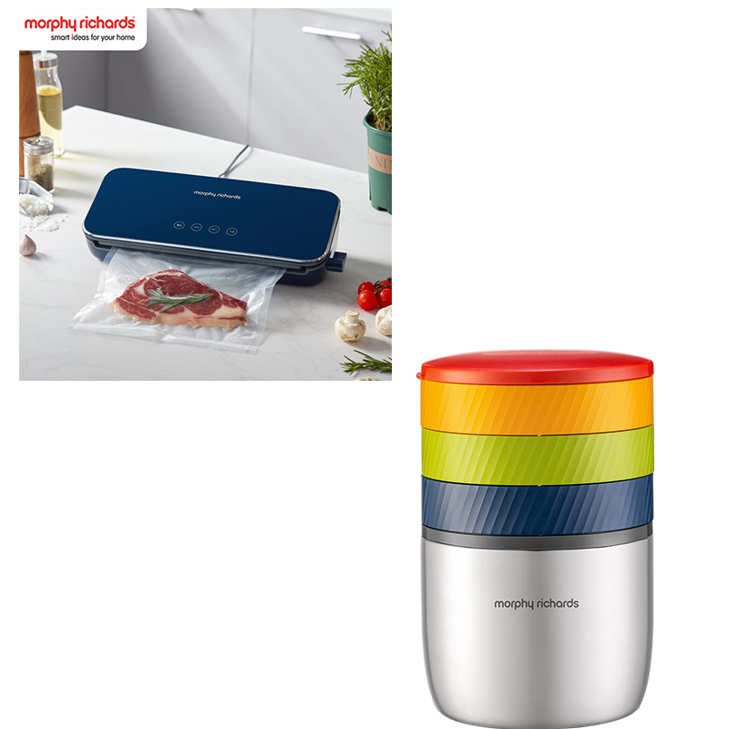 JY2023JW-06摩飞食物保鲜机 MR1118+摩飞制冰保温桶