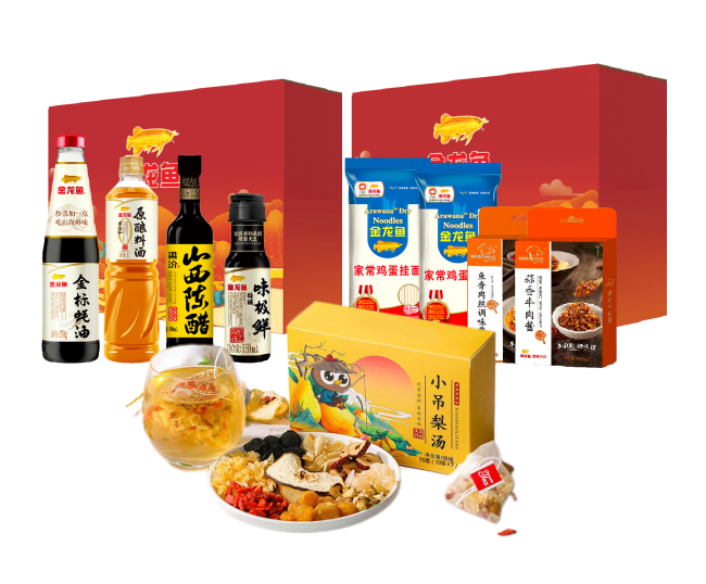 JY23ZQ01-03（金龙鱼“好面搭档”礼盒A款+金龙鱼调料礼盒-A款+秘制小吊梨汤）