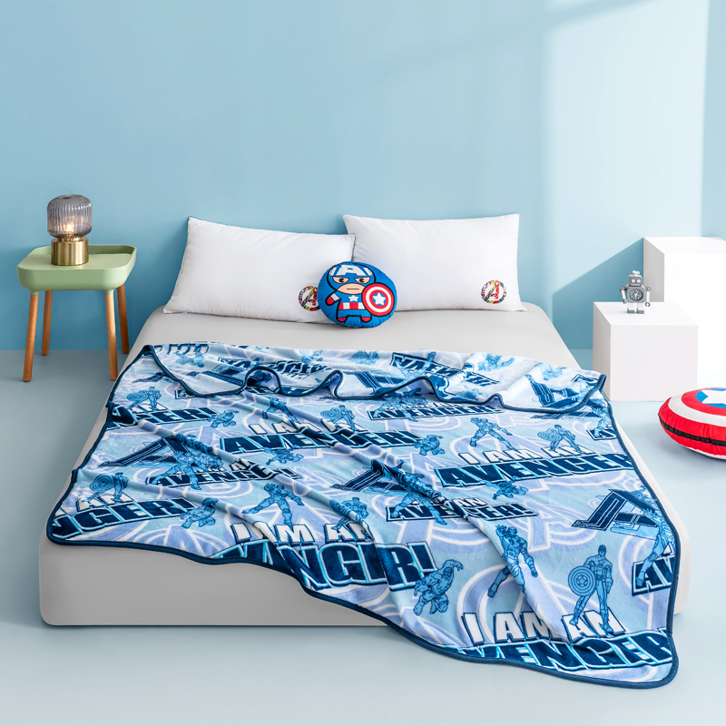 JY23ZQ01-18迪士尼漫威Marvel单层毯