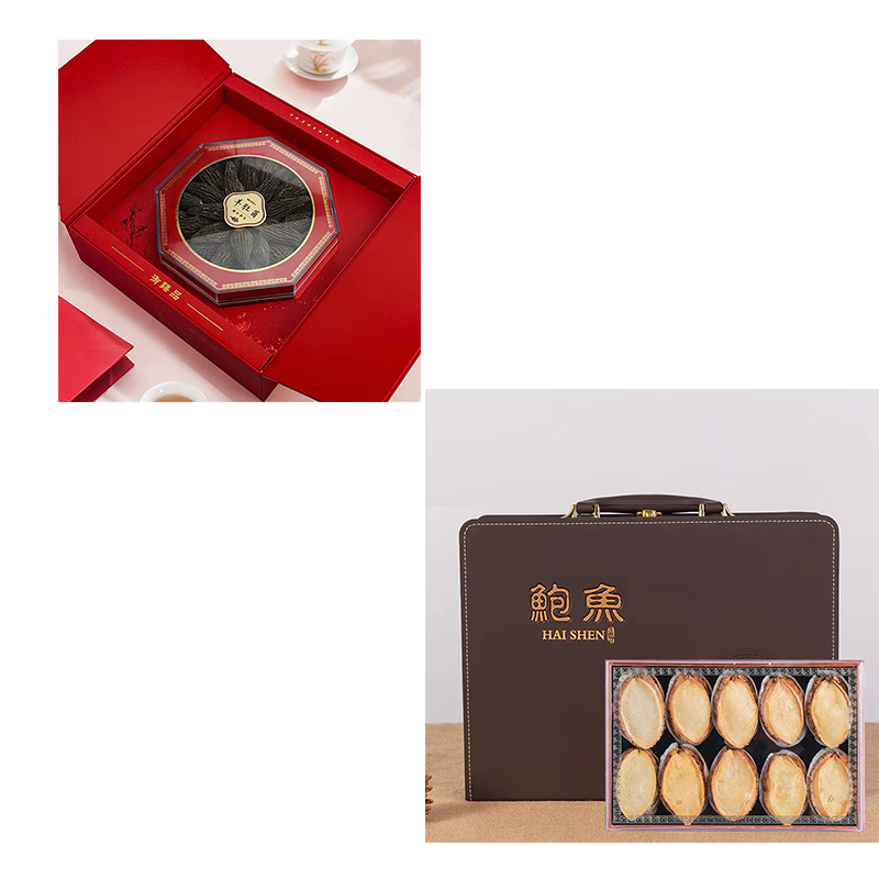 JY23ZQ08-09（京润堂-精选羊肚菌礼盒+京润堂-大连干鲍礼盒）