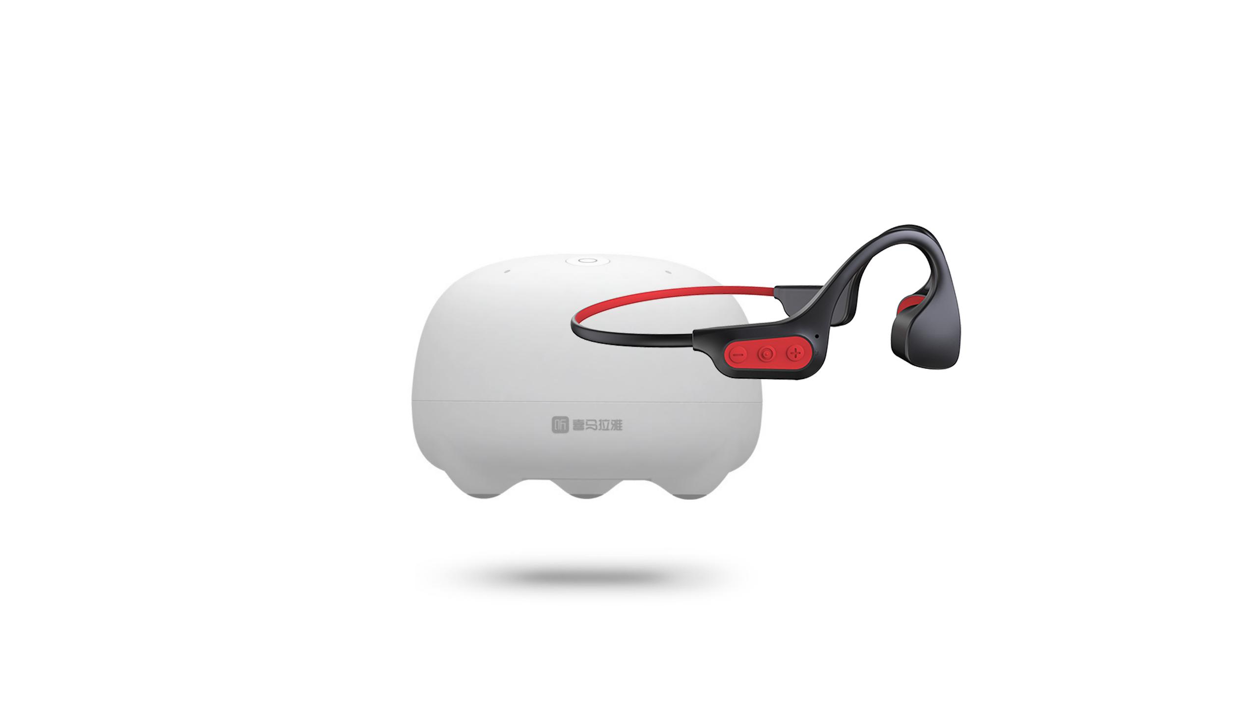 JY23ZQ10-13（纽曼Newmine 骨传导蓝牙耳机运动耳机跑步骑行骨感耳机+喜马拉雅 小雅Nano智能音箱）