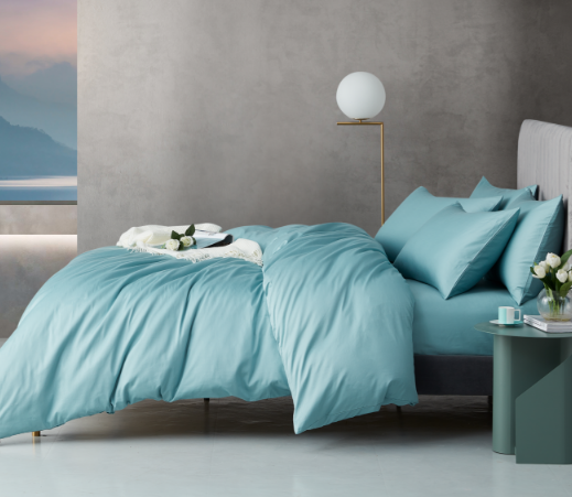 JY23ZQ20-12（博洋家纺长绒棉四件套-石青）