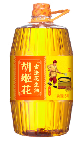 胡姬花古法花生油5L