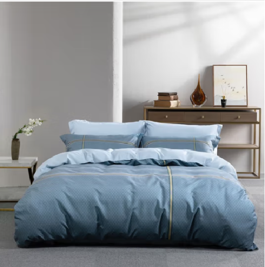 12-水星家纺磨毛印花四件套（抗菌）——都市印象