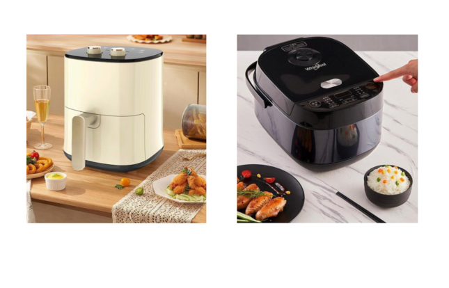 空气炸锅+电饭煲