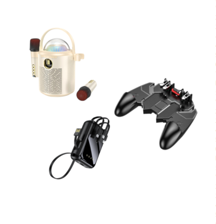 K歌蓝牙音响+游戏手柄+移动电源