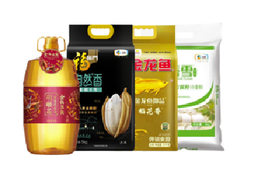 胡姬花金衣玉食古法花生油4L +金龙鱼御品稻花香5kg+福临门自然香香稻9号5kg+香雪麦纯富强粉5kg
