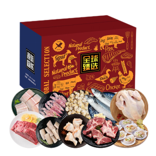 纯色本味  锦衣玉食生鲜大礼盒4300g