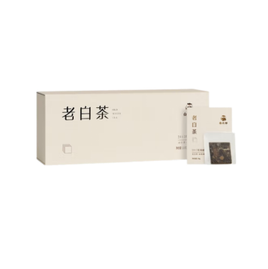 白大师  2015年寿眉袋泡茶礼盒装120g